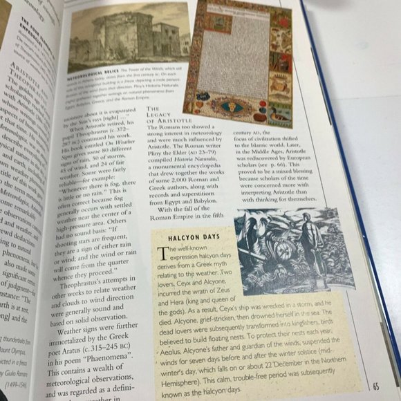 The Nature Company Weather Guide Book Hardcover Time Life 1999 - Picture 10 of 11